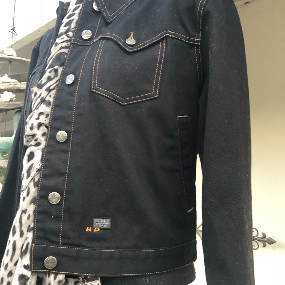 Harley Davidson Jean Jacket - Picture 8 of 8